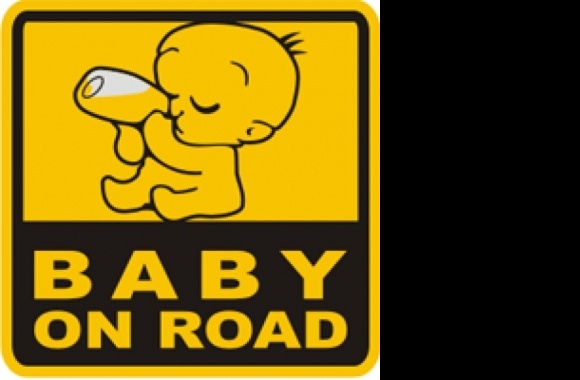 Baby on Road Logo