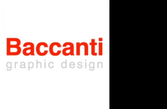 Baccanti Graphic Design Logo