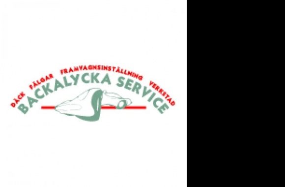 Backalycka Service Logo download in high quality