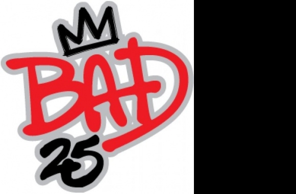 Bad 25 Logo download in high quality