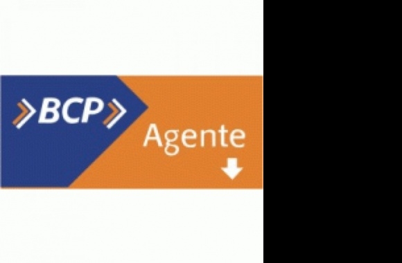 BCP AGENTE BANCO CREDITO DEL PERU Logo download in high quality