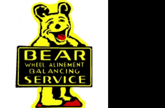 Bear Wheel Alignment Logo download in high quality