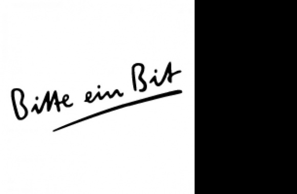 Bitte ein Bit Logo download in high quality