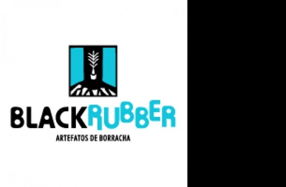 Black Rubber Logo