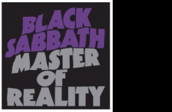 Black Sabbath Master Of Reality Logo download in high quality