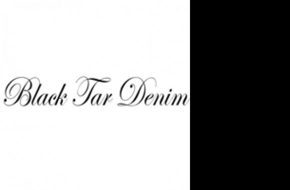 Black Tar Denim Logo