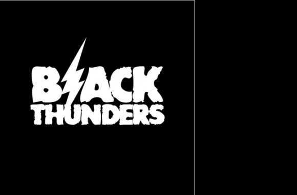 Black Thunders Logo download in high quality