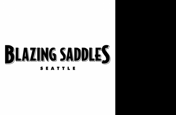 Blazing Saddles Logo