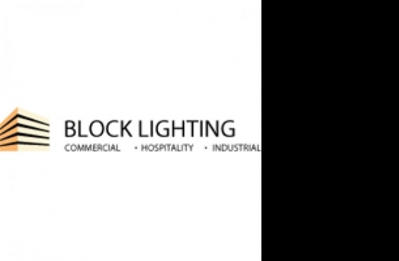 Block Lighting Logo download in high quality