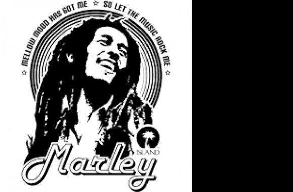 bob marley • mellow mood Logo