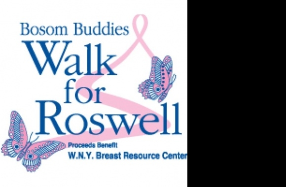 Bosom Buddies Walk For Roswell Logo