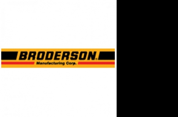 Broderson Manufactoring Corp. Logo download in high quality