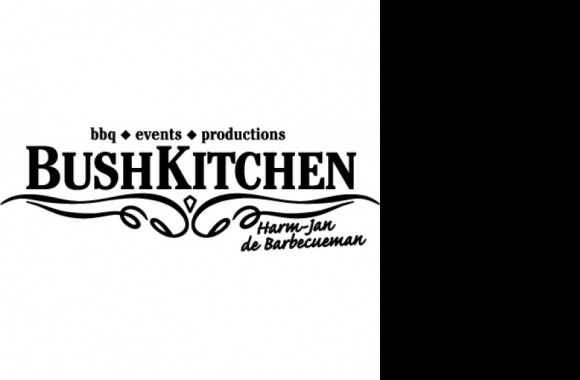 BushKitchen - BBQ Man Logo download in high quality