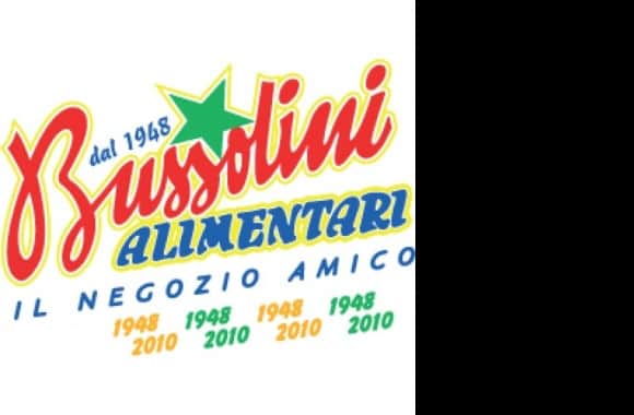 Bussolini alimentari Logo download in high quality
