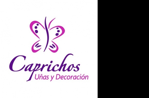Caprichos Uñas Logo download in high quality