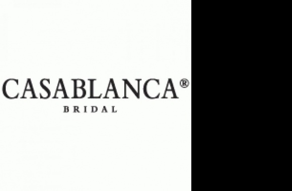 Casablanca Bridal Logo download in high quality