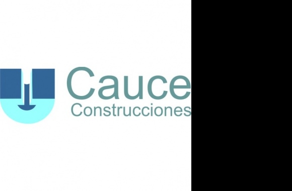 Cauce Construcciones Logo download in high quality