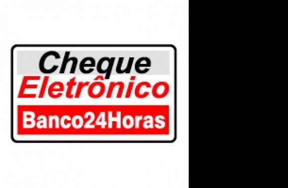 cheque eletronico Banco 24 horas Logo