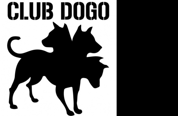 Club Dogo Black Logo download in high quality