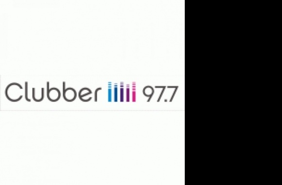 Clubber fm 97.7 Logo download in high quality