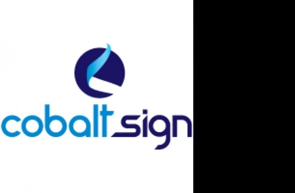 Cobalt Sign Logo download in high quality