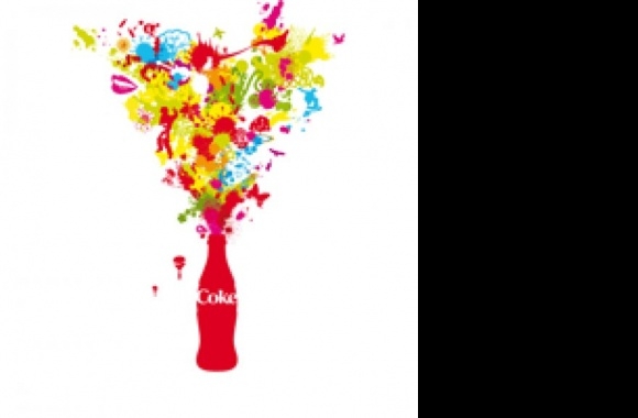 Coca-Cola Color Splash Logo download in high quality