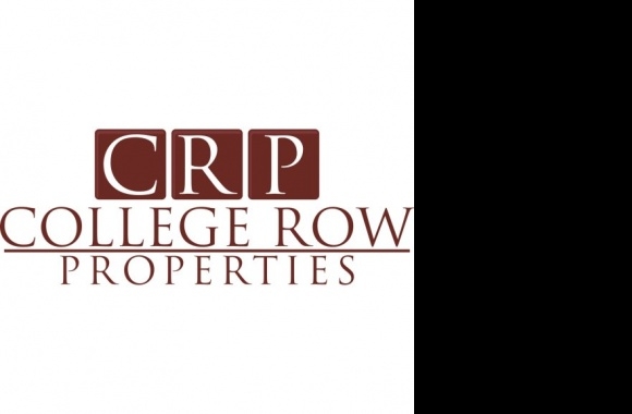 College Row Properties Logo download in high quality