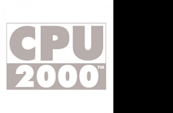 CPU2000 Logo download in high quality