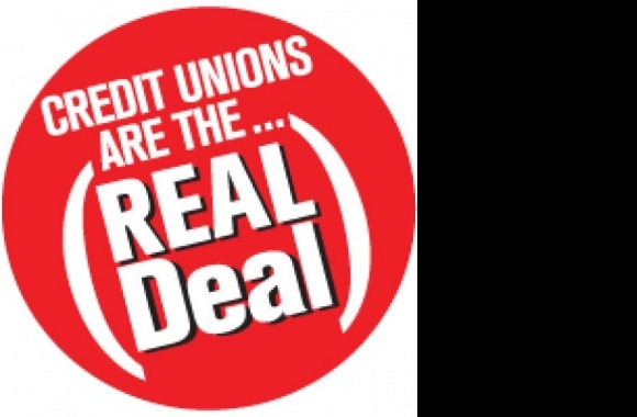 Credit Unions are the… Real Deal Logo download in high quality