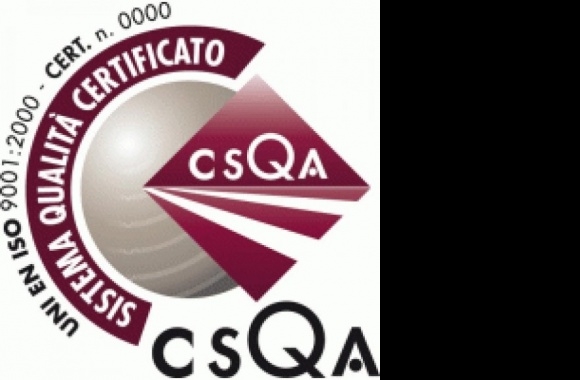 CSQA_Sistema Qualità Certificato Logo download in high quality