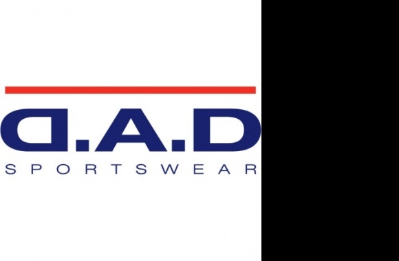D. A. D. Sportswear Logo download in high quality