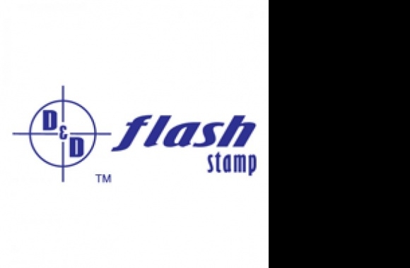 D & D Flash Stamp Logo download in high quality