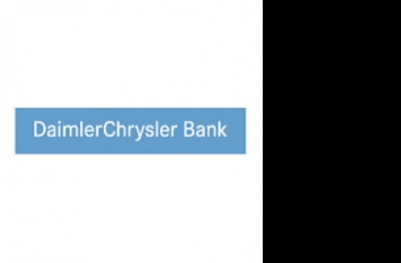 DaimlerChrysler Bank Logo download in high quality