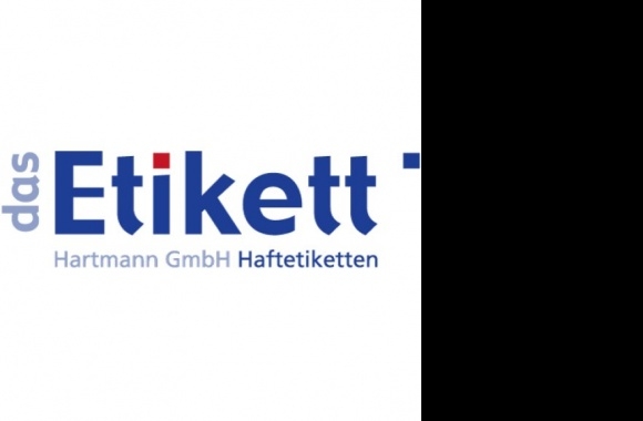 Das Etikett Hartmann GmbH Logo download in high quality