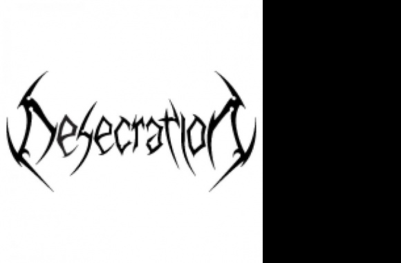 Desecration Logo download in high quality