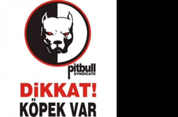 dikkat köpek var Logo download in high quality