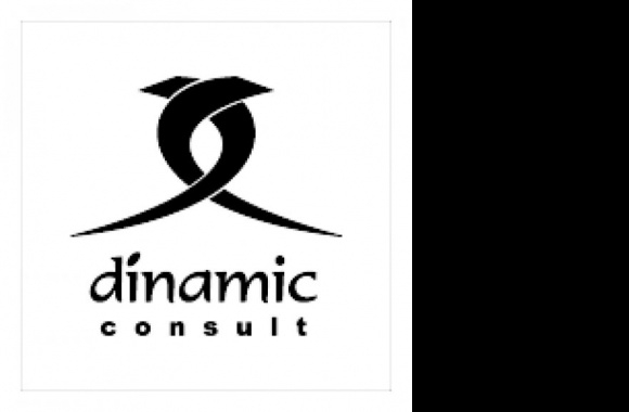 Dinamic ConsultB&W Logo download in high quality