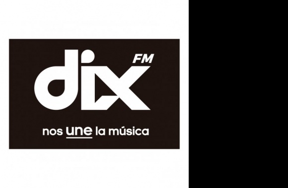 Dix FM Logo download in high quality