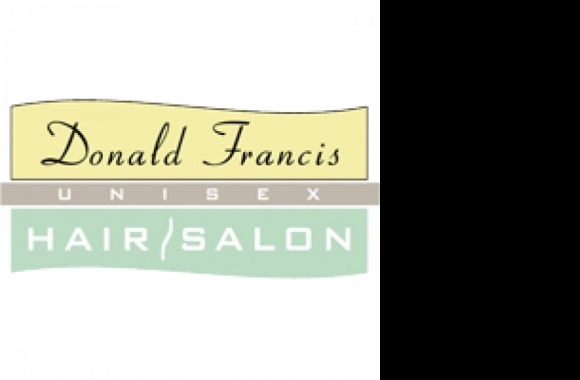 Donald Francis Hair Salon Logo download in high quality