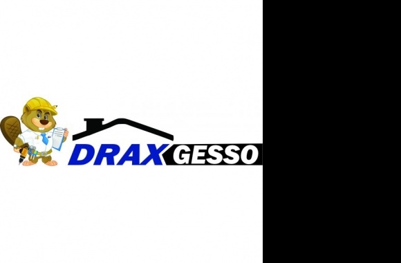 Drax Gesso Mascote Logo download in high quality