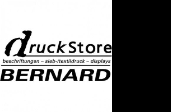 druckstore bernard Logo download in high quality