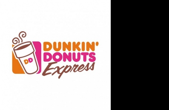 Dunkin Donuts Express Logo download in high quality