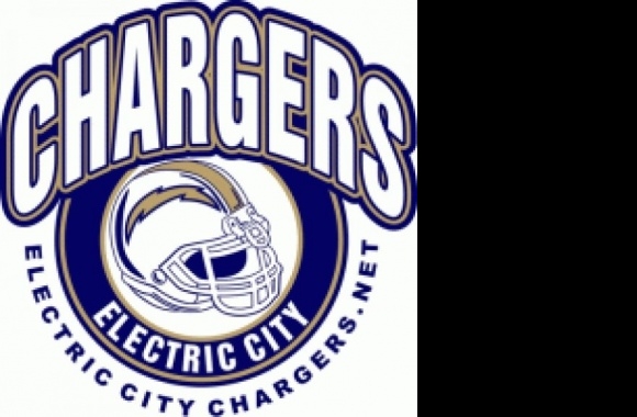 Electric City Chargers Football Logo