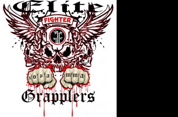 elite grapplers fighter Logo