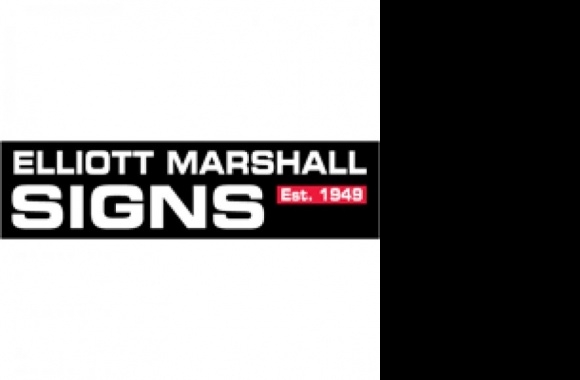 Elliott Marshall Signs Logo download in high quality