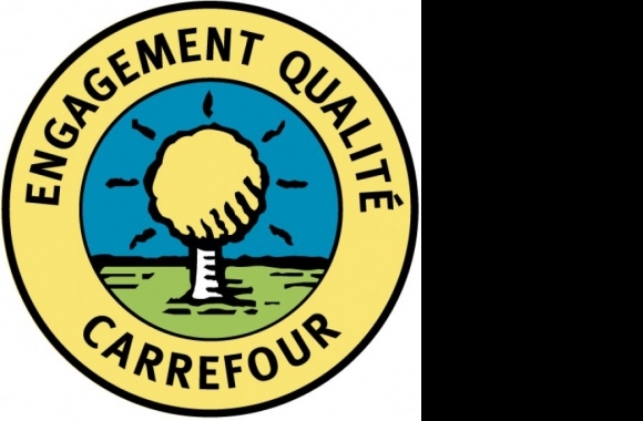 Engagement Qualité Carrefour Logo download in high quality