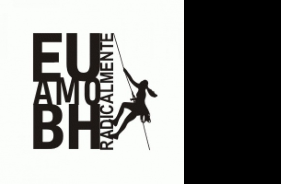 EU AMO BH RADICALMENTE Logo download in high quality