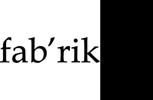 Fab'rik Logo download in high quality