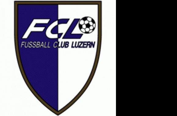 FC Luzern (80's logo) Logo