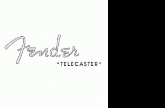 Fender 50s Telecaster logo Logo download in high quality